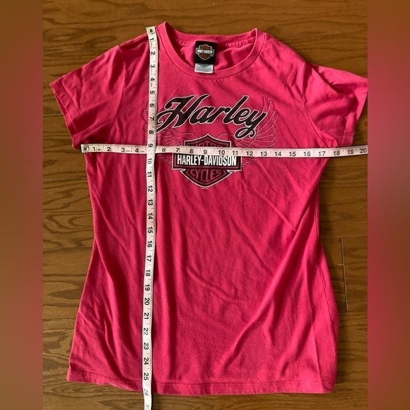 Woman's Harley-Davidson Pink Tee  shirt Size Large Daphne Alabama - Picture 10 of 10